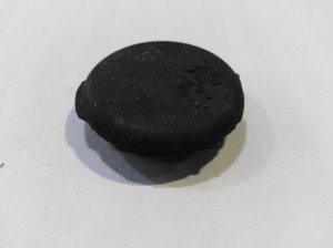 Заглушка тормозного щита Газель (резина)