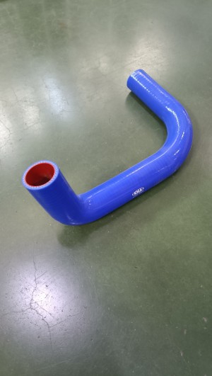 Патрубок радиатора Газель 4216 Евро-4 нижний (силикон)