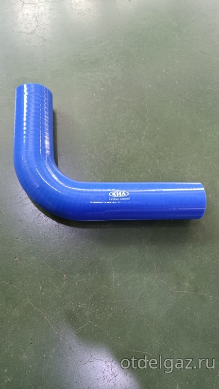 Патрубок радиатора Газель 4216 верхний (силикон)