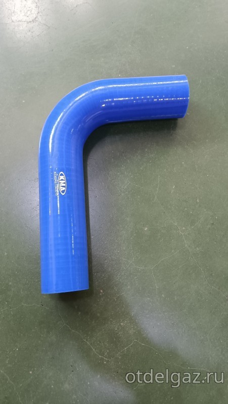 Патрубок радиатора Газель 4216 верхний (силикон)