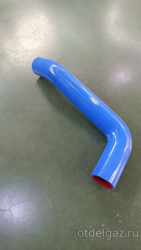 Патрубок радиатора Газель 4216 Евро-3 верхний (силикон)