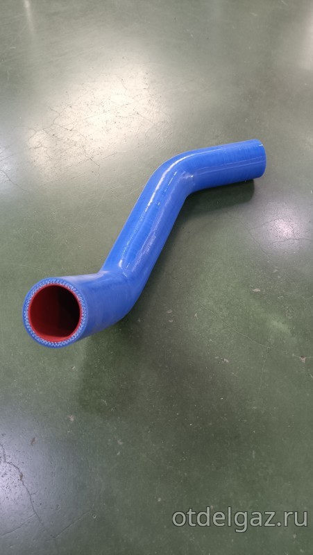 Патрубок радиатора нижний Газель Бизнес 2.8 с/о (до 2012 г) силикон